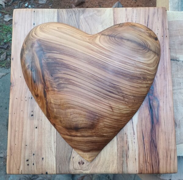 Custom Heart before Engraving