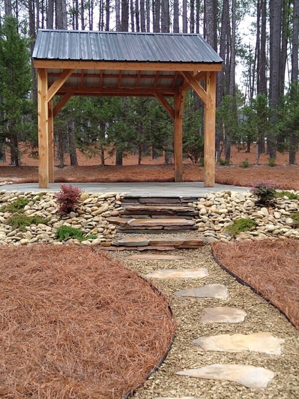 Eastern Red Cedar Timber Structure