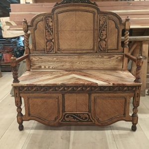 Vintage Headboard Bench
