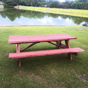 Eastern Red Cedar Picnic Table